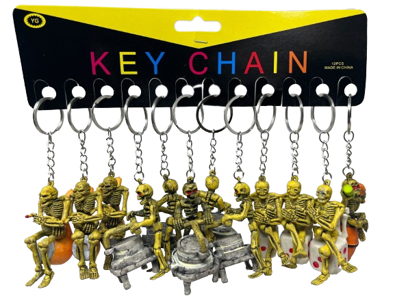 Skull Keychain Design