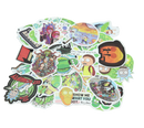 Assorted Water Proof Stickers 6packs Deal - 300 pcs non-repeating