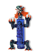 EC420 Artist Handmade Dragon Balls Glass Water Pipe - Limited Quantity