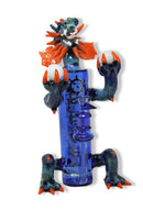 EC420 Artist Handmade Dragon Balls Glass Water Pipe - Limited Quantity