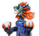 EC420 Artist Handmade Dragon Balls Glass Water Pipe - Limited Quantity
