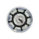 EC420 14" 7mm Rainbow Kanagawa Okonori Print Beaker Water Pipe