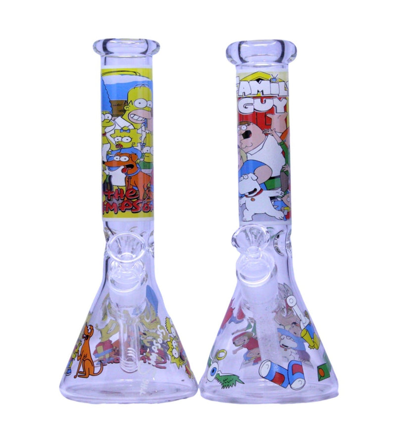 10" X&V Beakers Water Pipe - Assorted Designs