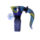 14mm Male Pulsar Color Bowl with Handle