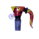 14mm Male Pulsar Color Bowl with Handle