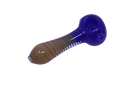 4.5 Whirl Line Glass Hand Pipe - Assorted Colour