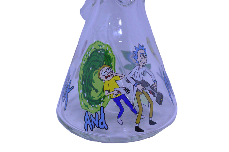 14" 7mm Pirate R&M Beaker Water Pipe