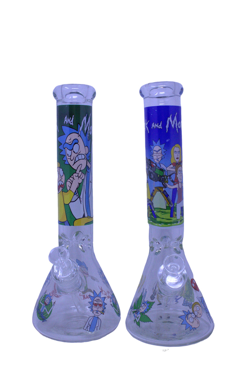 14" 7mm Pirate R&M Beaker Water Pipe