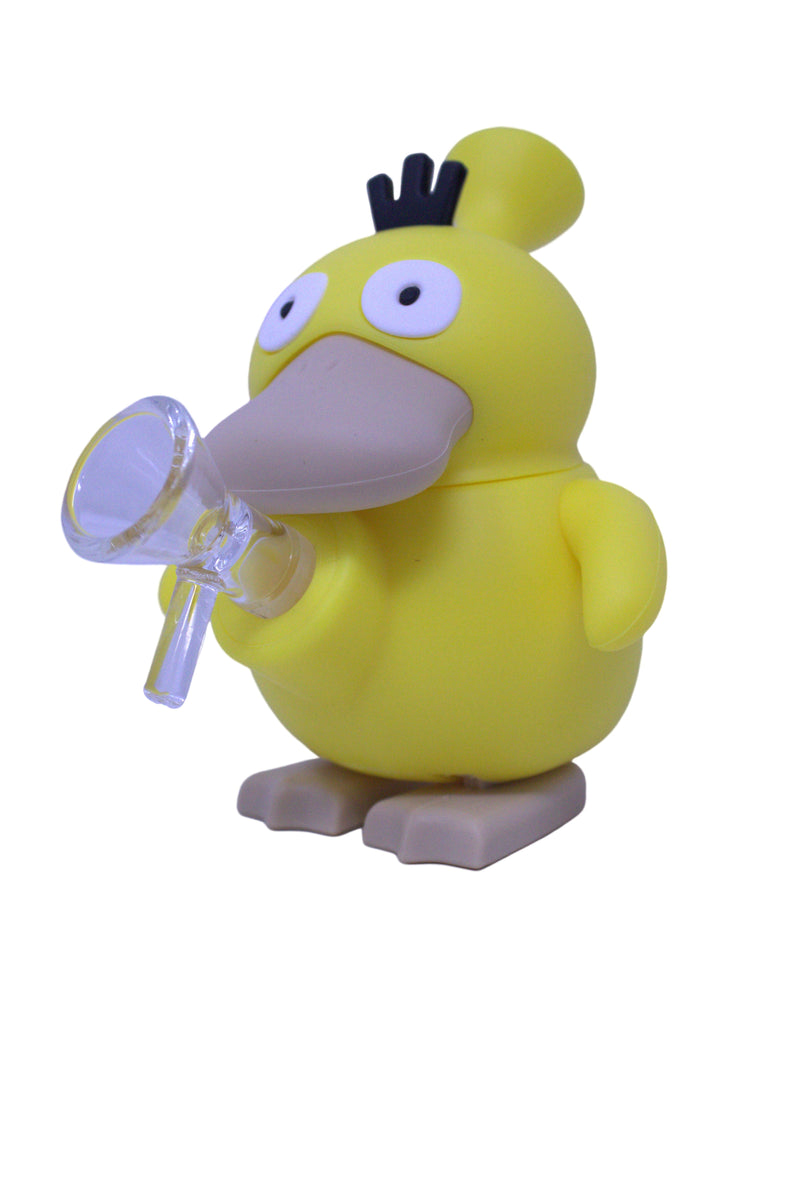 5" Psyduck Silicone Water Pipe