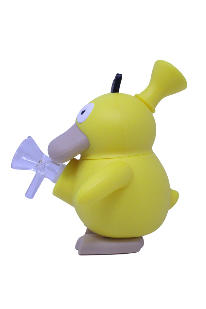 5" Psyduck Silicone Water Pipe