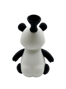5.5" Angry Panda Silicone & Glass Water Pipe 🐼🔥