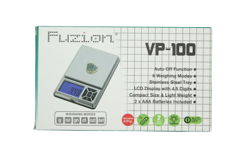 Fuzion VP-100 Professional Digital Mini Scale, 100 X 0.01G