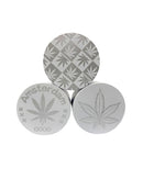 Leaf Design Grinder 63mm -  4-Piece Assorted Design