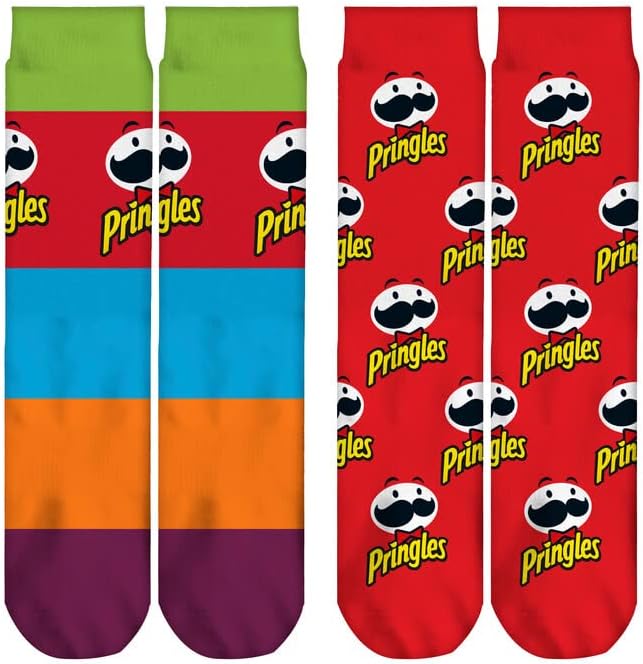 Licensed 2pk Funky Socks - Pringles