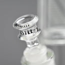 18” 9mm Castle Glassworks Lines Ultra Durable Beaker