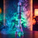 ⚔️👻 18'' 7mm Heavy Duty PHOENIX STAR Ghost Swordsman Beaker Bong - Unique Artist Design