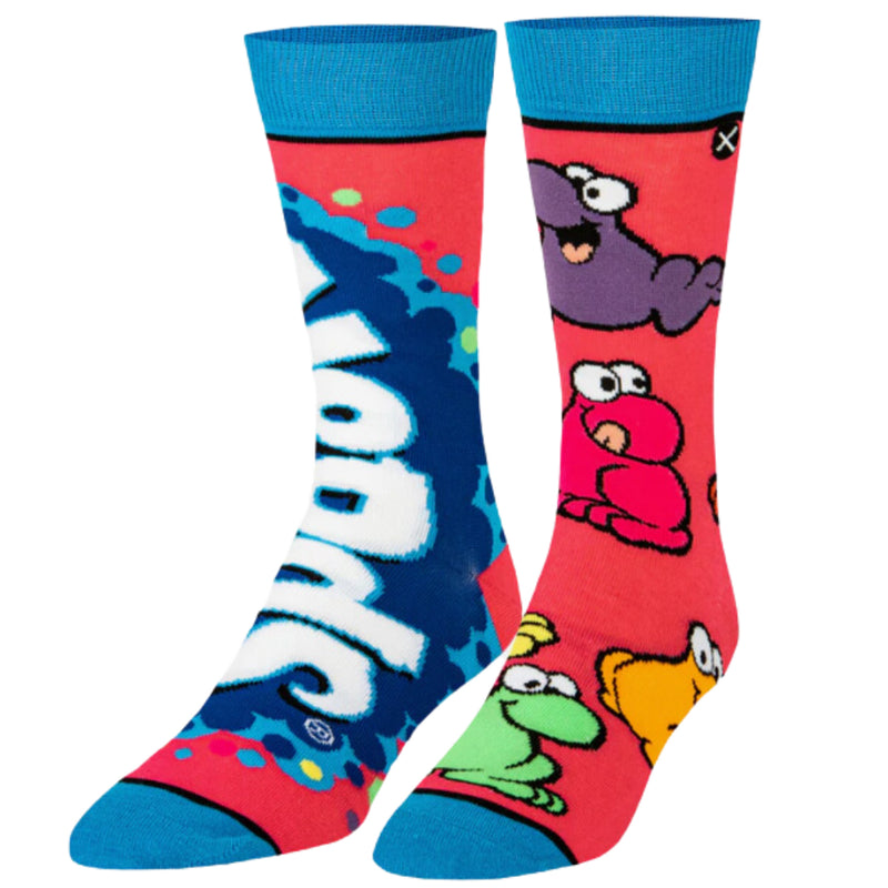Licensed 2pk Funky Socks - Nerds - Assorted Design