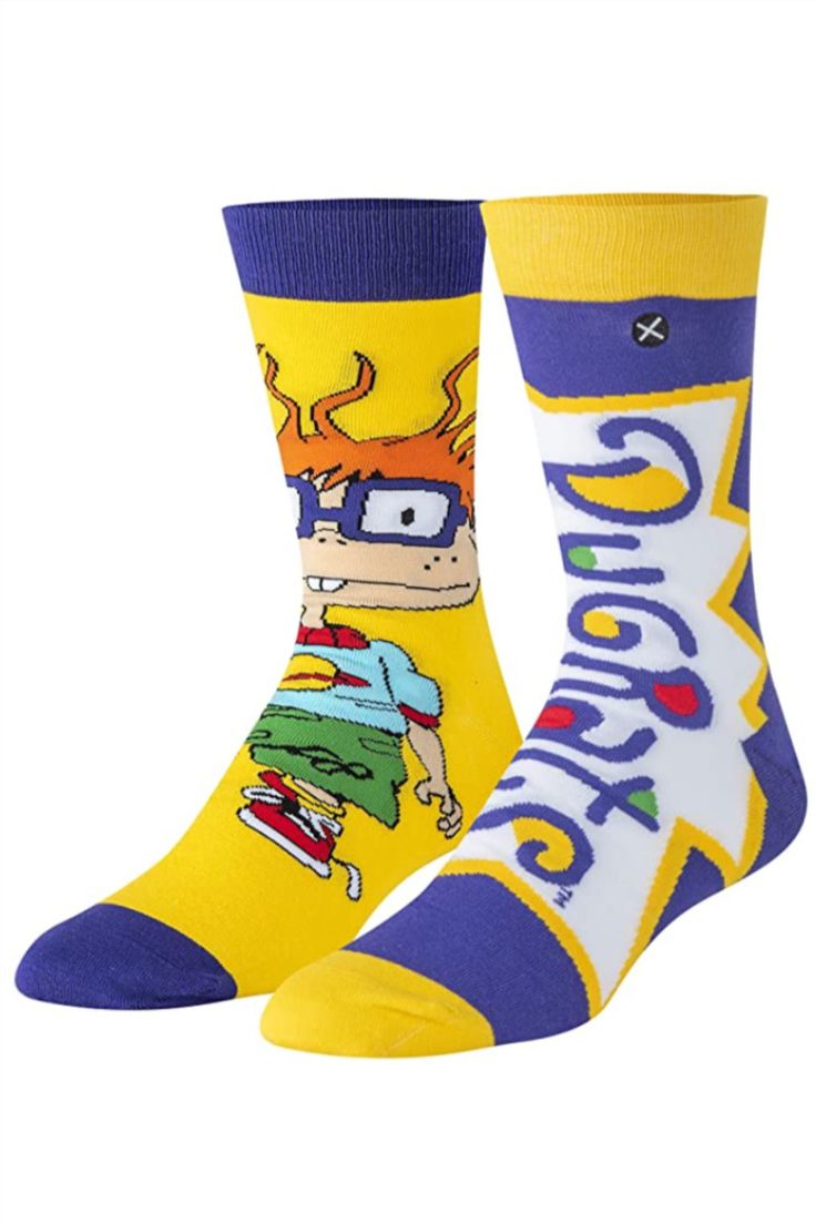Licensed 2pk Funky Socks - Nickelodeon - Assorted Design