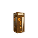 OCB Virgin Unbleached 1 1/4 Pre-Rolled Cones Mini Tower- 50ct
