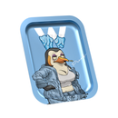 NEW - Weekend Everyday Artwork Metal Rolling Tray - Small 7" X 5.5"