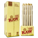 RAW Organic Pre-rolled Cones King Size - 75cones/Box