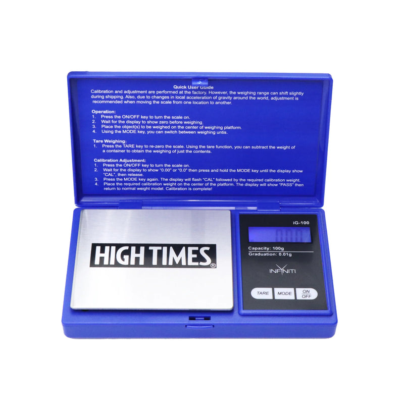 High Times - G-force, Licensed Digital Pocket Scale, 100g x 0.01g