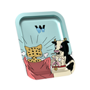 NEW - Weekend Everyday Artwork Metal Rolling Tray - Small 7" X 5.5"