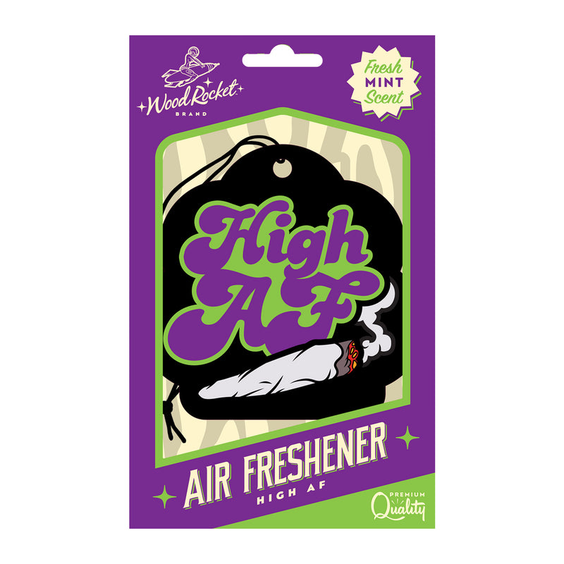 WoodRocket High AF Car Air Freshener
