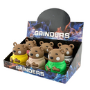 Sleepy Bear Herb Grinder Display Set / 6 pcs