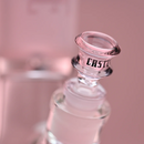 NEW - 16” Castle Glassworks Frosted Tube Colored Beaker Bong