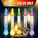 Bundle Deal - BUY 5 FOR $48.99 ONLY - H2OG Swap Waterpipe Kit – Assorted designs