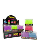 🧊 Cube Squeeze – Ultra Soft Sensory Cube (12 PCS Display Box)