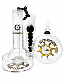 🌪️ East Coast 420 Twister Series – 15" Glass Water Pipe 🌪️ Assorted color