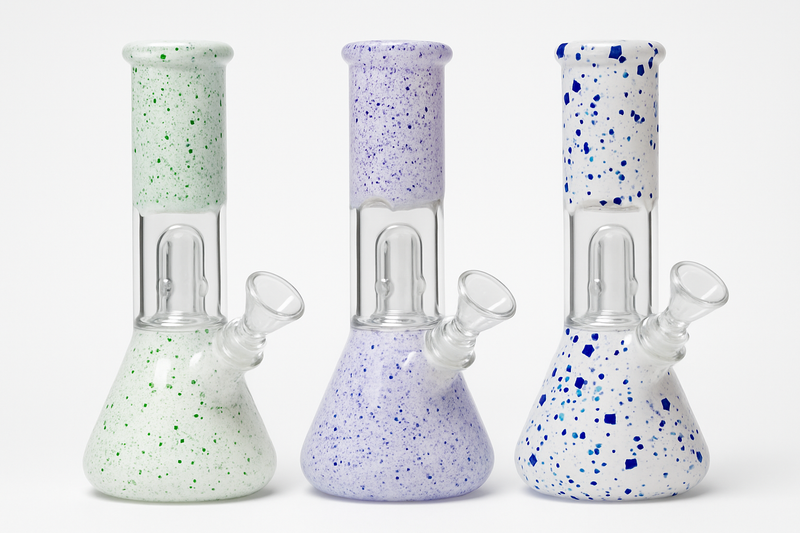 8" Speckle Splashguard Ice Catcher - Assorted Colour