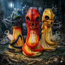 👽💀 10" Alien Skull Tentacle Bong 🐍🔥- Assorted color