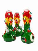 👁️☣️ 10" Toxic Eyeball Melt Bong 🩸🔥Assorted color