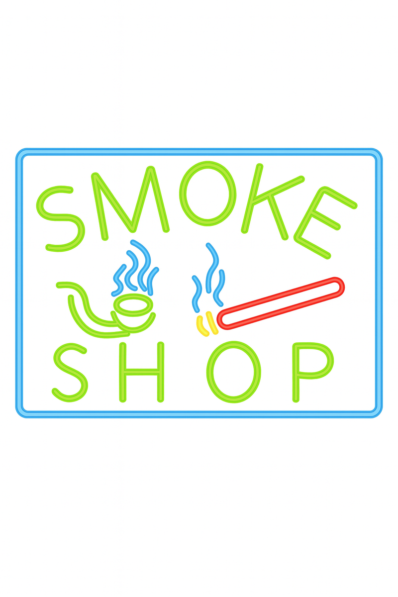 Smoke Shop Neon Sign