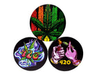 420 Design Grinder 63mm -  4-Piece Assorted Design