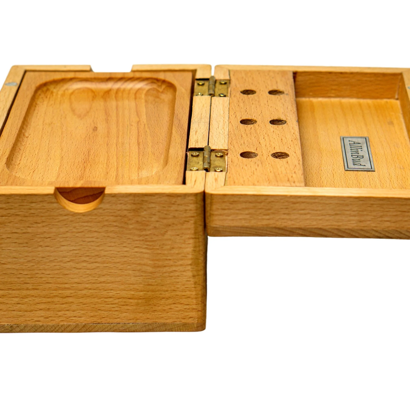 Handcrafted Wood Box - Tiny Motifs Stashbox