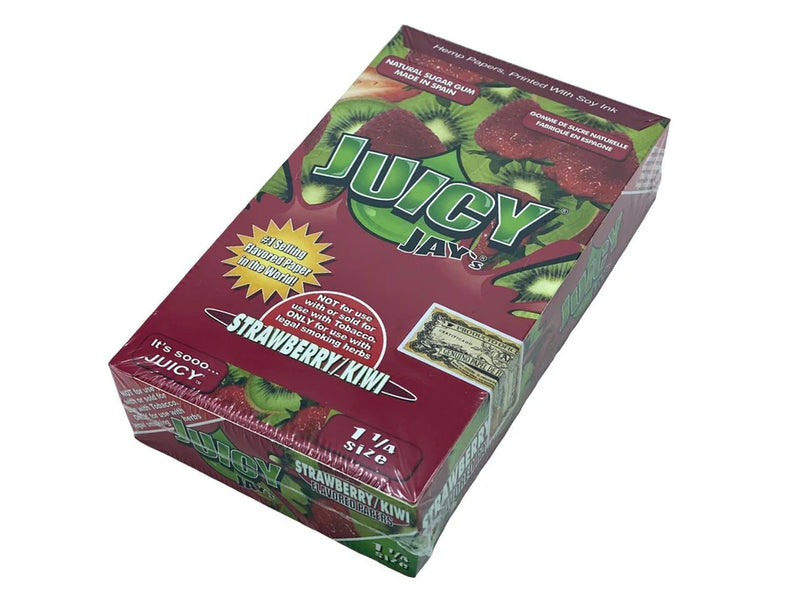 Juicy Jay’s 1 1/4 Rolling Papers - 24 Pack/Box