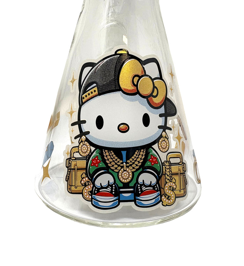 10" HELLO KITTY  Beakers Water Pipe - Assorted Designs