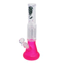 12" PINK DRAGON 4 Arms Tree Perc Bong