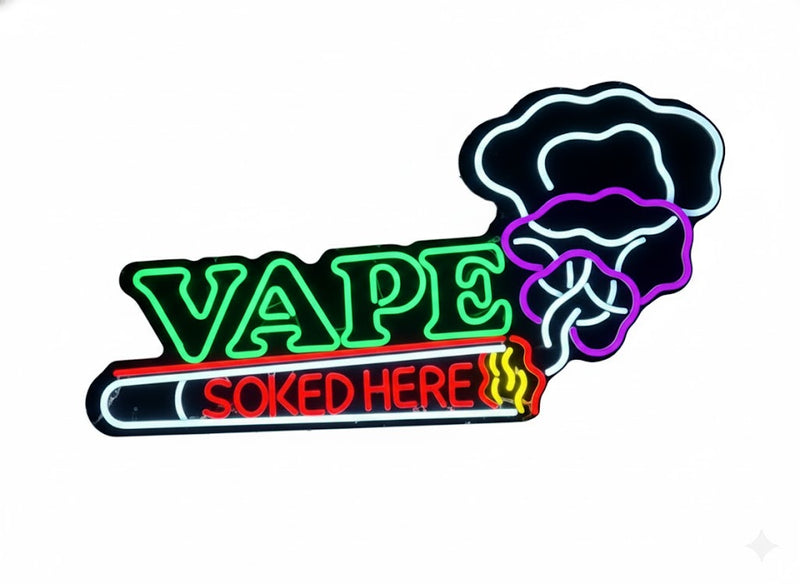 "VAPE SOLD HERE" LED Sign