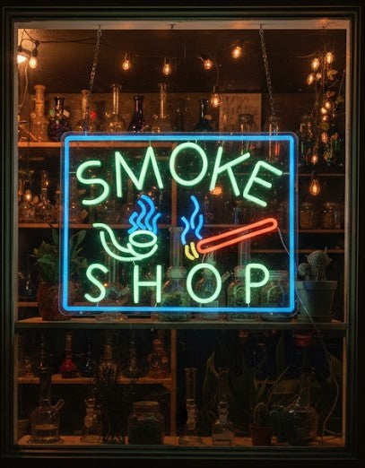 Smoke Shop Neon Sign