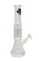 12" Skull 4 Arms Tree Perc Bong