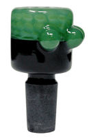 14mm Male Two-Tone Stove Glass Bowl