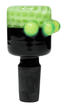 14mm Male Two-Tone Stove Glass Bowl