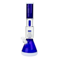 16" Infyniti Double Showerhead Perc Beaker Bong