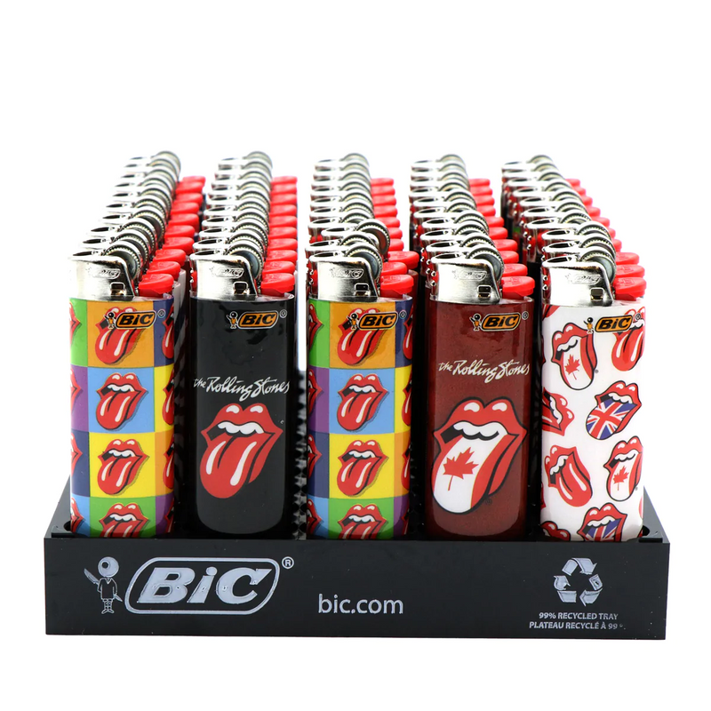BIC Lighters The Rolling Stones - 50'S/Display