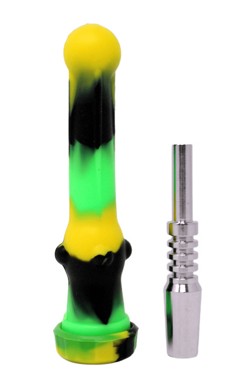 5" Round Tip Silicone Nectar Collector - Assorted Color
